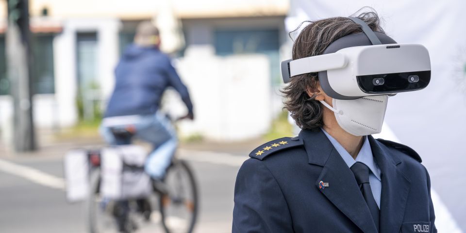 Vorstellung Virtual-Reality-Brillen für die Verkehrsprävention
