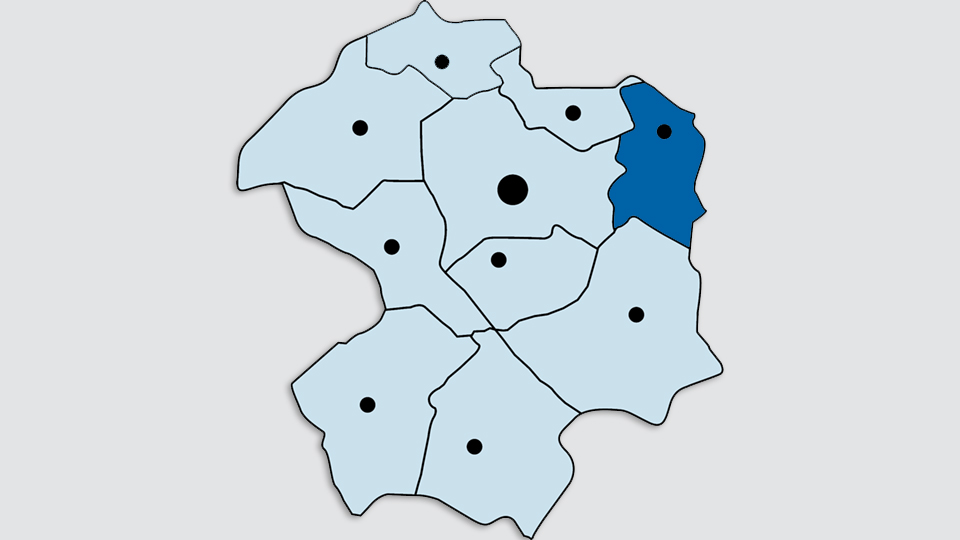 Kreiskarte - Gemeinde Altenbeken