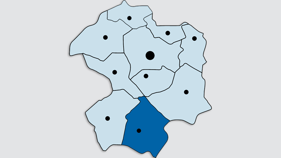 Kreiskarte - Stadt Bad Wünnenberg