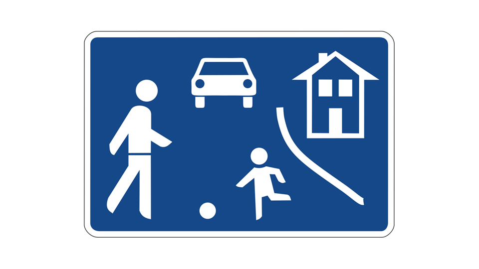 Schild Spielstraße
