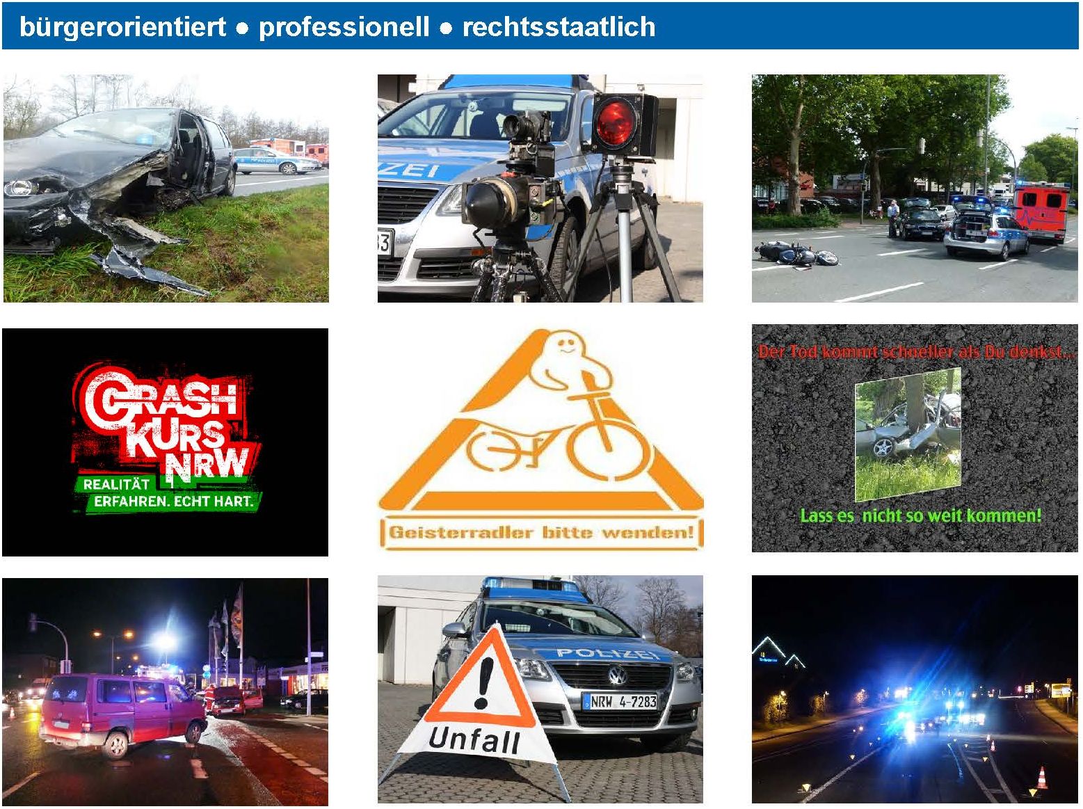 Bild zeigt Titelbild Verkehrsunfallstatistik
