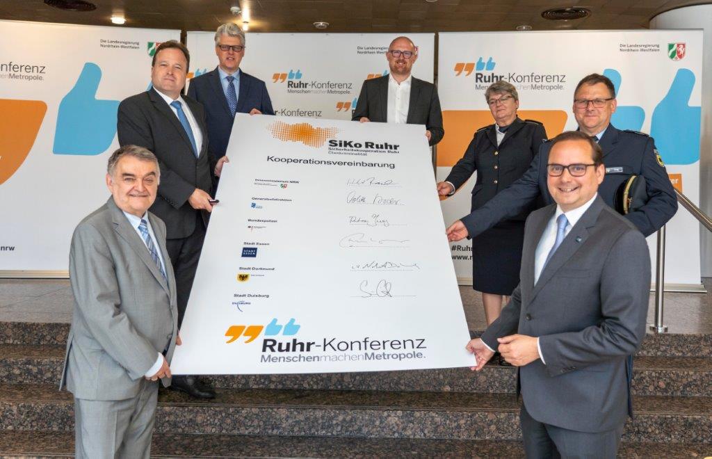 Unterzeichnung Kooperationsvereinbarung Ruhr-Konferenz
