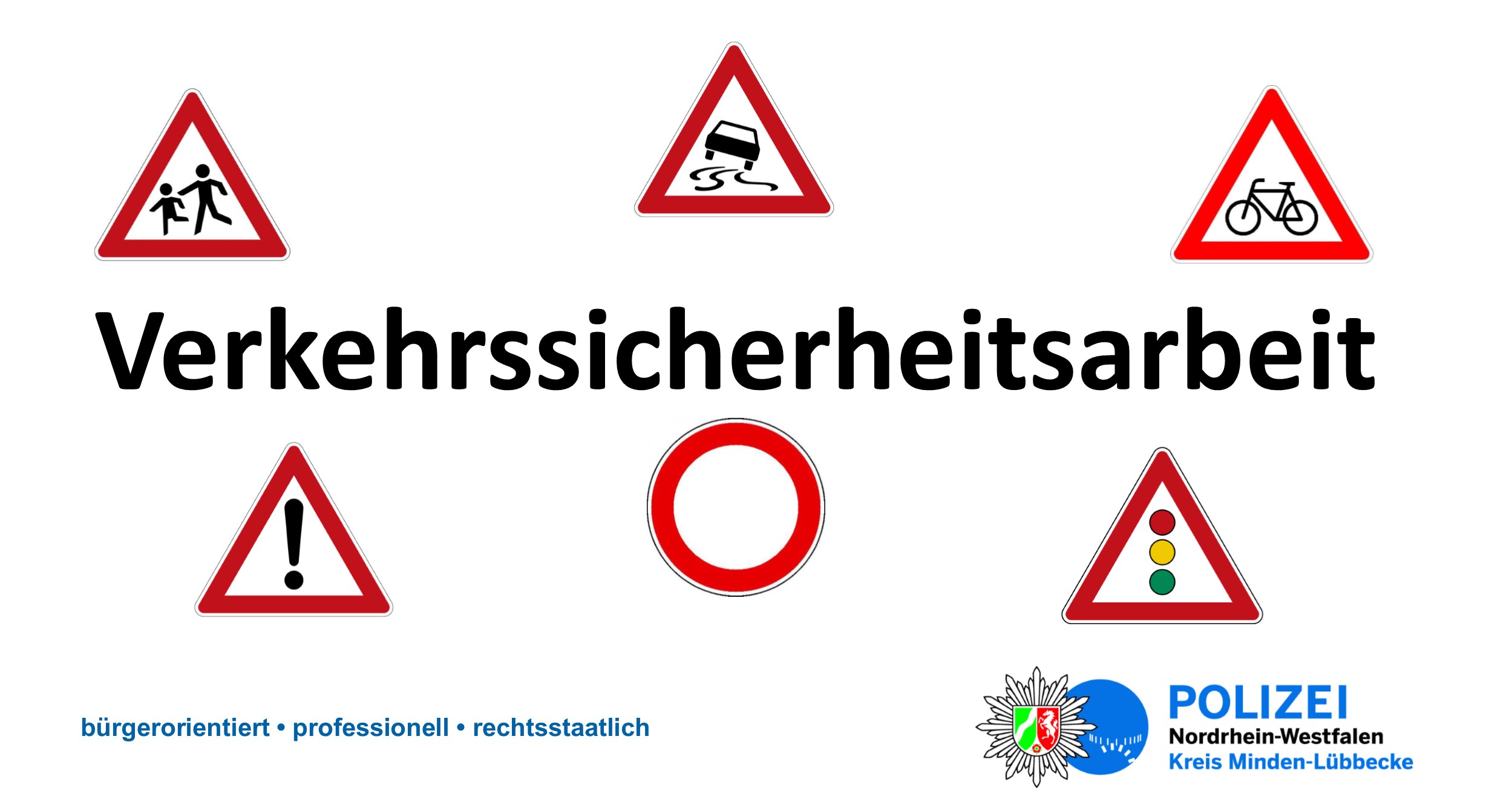 Bild zeigt Motivbild Verkehrssicherheitsarbeit