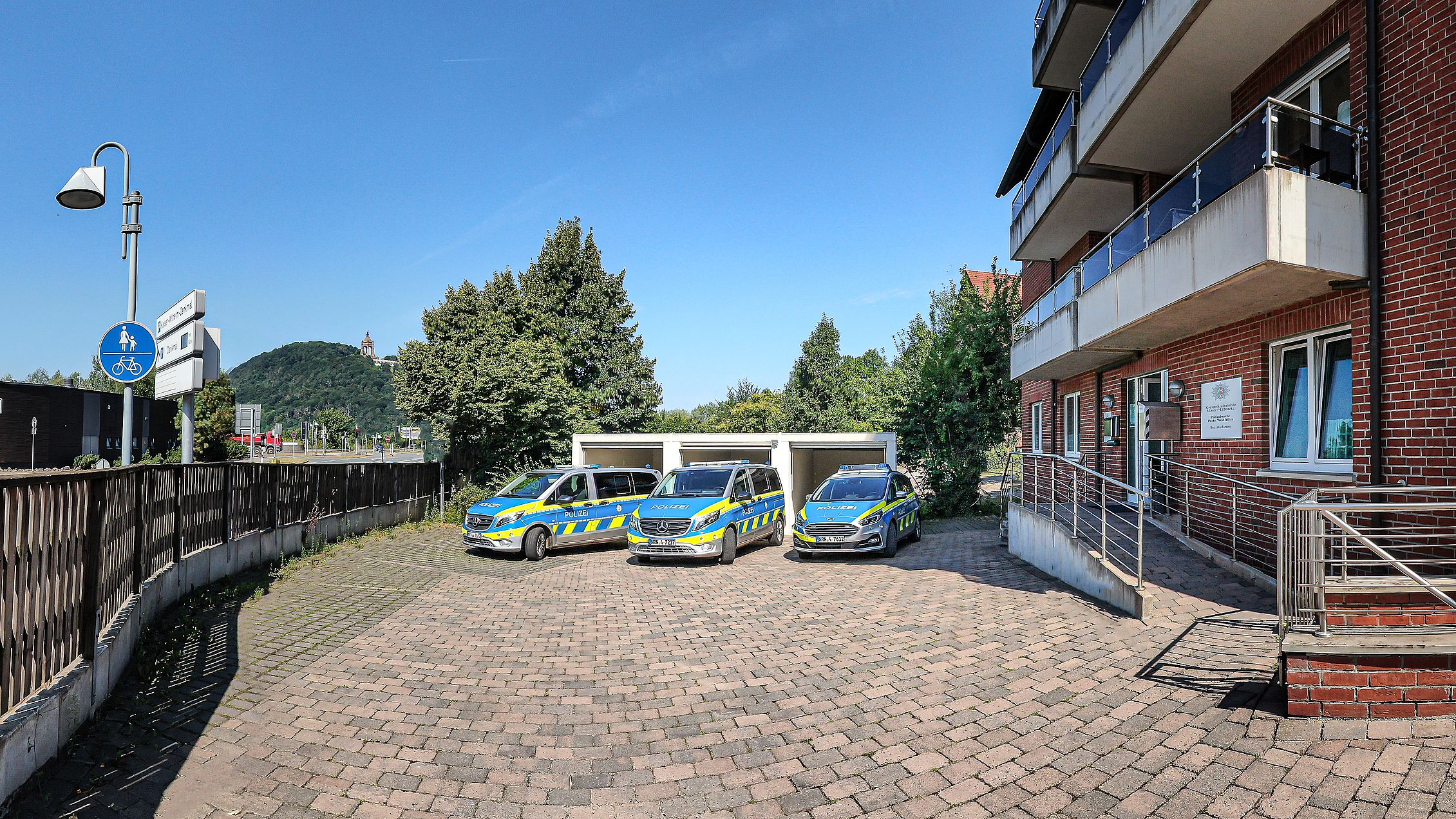 Bild zeigt die PW Porta Westfalica