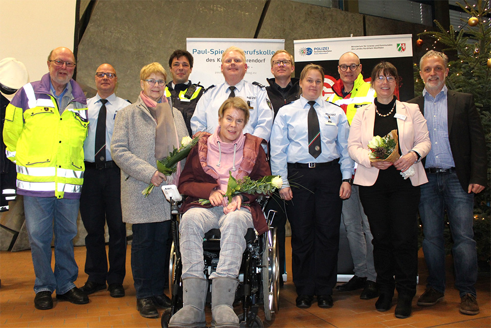 Gruppenbild der Akteure der 50. Veranstaltung im Kreis Warendorf
