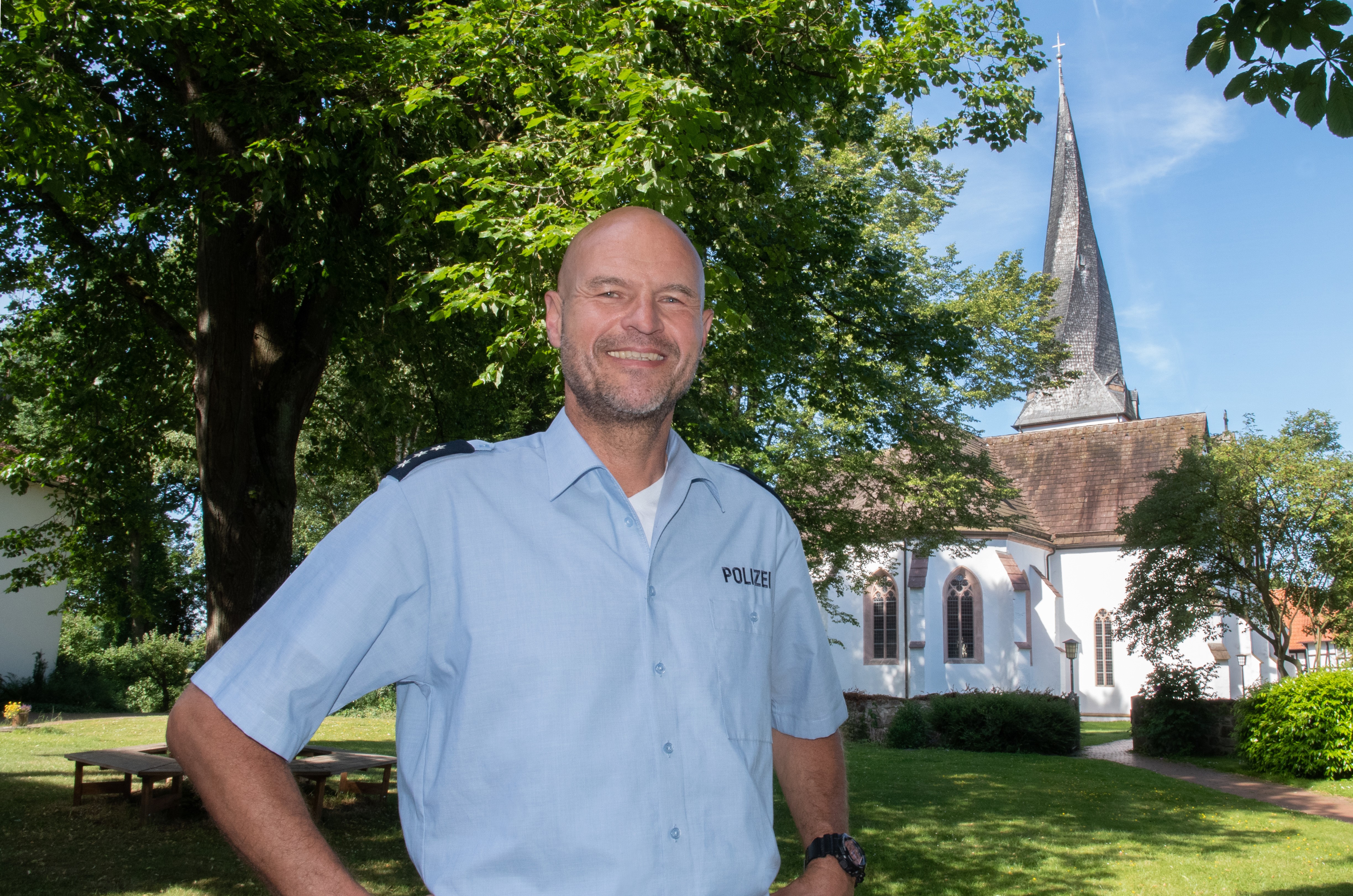 Bezirksdienstbeamter Christian Dubbert