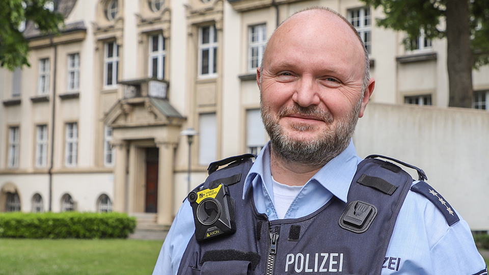 Bezirksdienstbeamter Polizeihauptkommissar Stefan Süß
