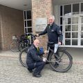 Fahrradregistrieraktion in Bielefeld