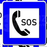 Zeichen SOS Notruf
