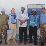 Nina Stier auf UN Mission im Sudan