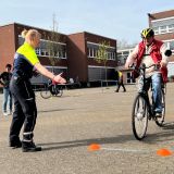Pedelectraining mit der Recklinghäuser Polizei.