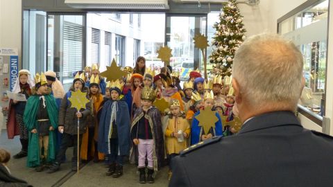 Sternsinger brachten ihren Segen
