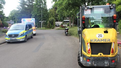 Unfallstelle Hohe Buschstraße