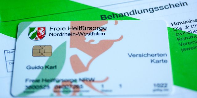 Krankenversichertenkarte Polizei NRW