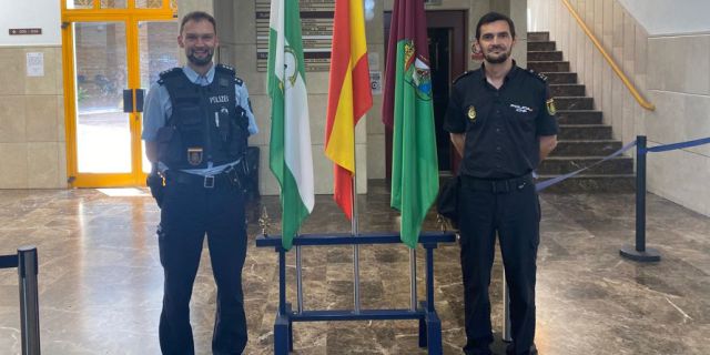 Unterstützung der Nationalpolizei in Madrid