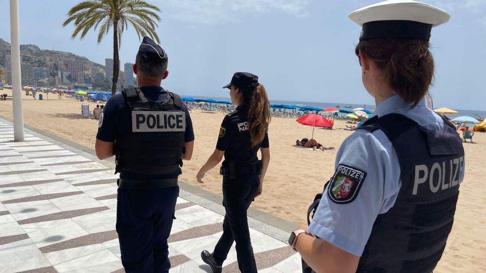 Polizeikommissarin Alexandra Borges bei der Policia Nacional in Alicante
