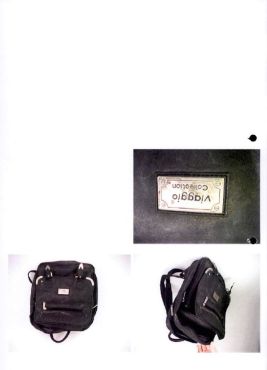 Rucksack schwarz (Fall Dortmund)