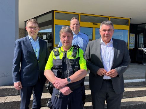 Bezirksdienstbeamte Polizeihauptkommissar Dirk Großecappenberg ist Ansprechpartner in Werne-Ost