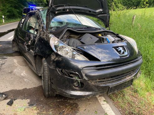 Peugeot überschlug sich