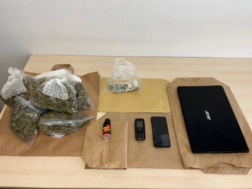 Sichergestellte Gegenstände