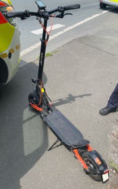 Foto des gestohlenen E-Scooters