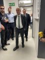 Innenminister Herbert Reul beim Rundgang durch die Wache Rheinbach