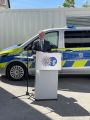 Innenminister Herbert Reul am Rednerpult