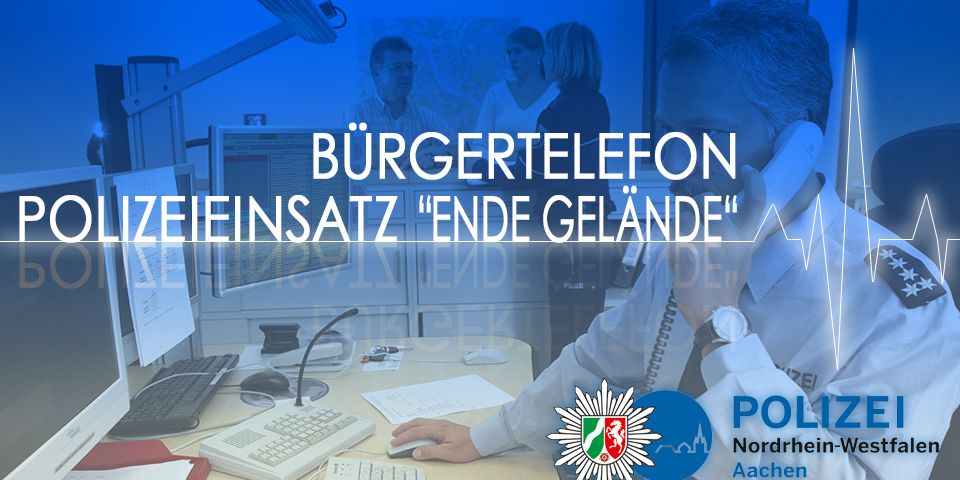 Logo Bürgertelefon Ende Gelände