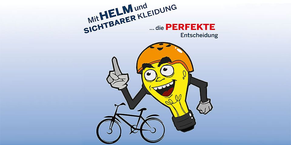 Mit Helm und sicherer Kleidung die perfekte Entscheidung