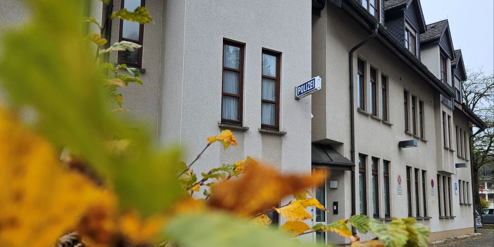 Ansicht der Polizeiwache Lennestadt